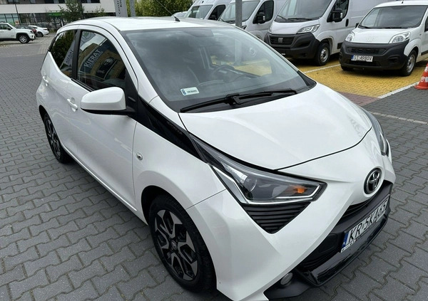 Toyota Aygo cena 44900 przebieg: 48003, rok produkcji 2018 z Radzionków małe 781